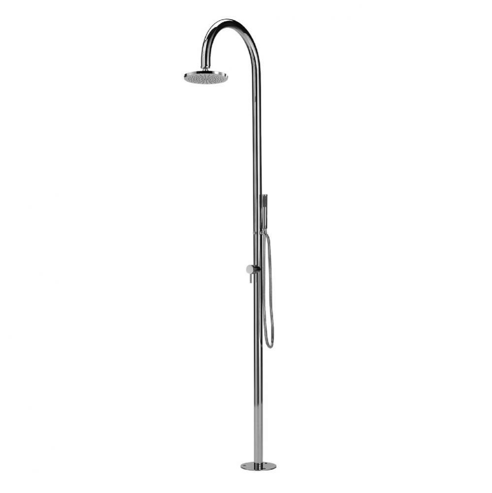 ''Origo'' Free Standing Hot & Cold Shower Unit - Hand Spray - 8'&apos