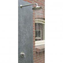 Outdoor Shower CAP-111ZAS-3131-8 - Concealed Shower Set (3pc) - Hot & Cold Valve,  8'' Shower Head, 13.5'' Ar