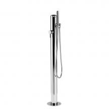 Outdoor Shower FTA-901-HCHS - ''Spring'' Free Standing Hot & Cold Hand Spray