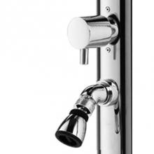 Outdoor Shower FTA-LCM-FS - Foot Shower & Valve Accessory - Round Handle