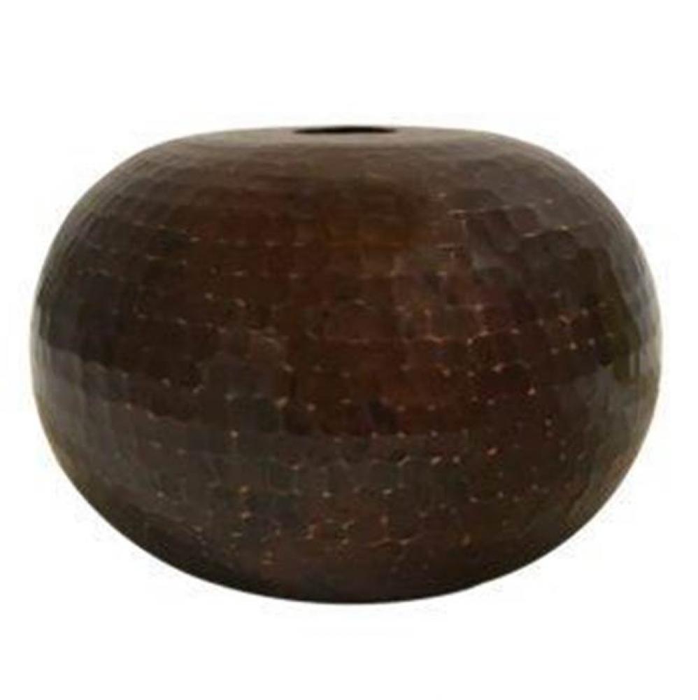 Hand Hammered Copper 7'' Globe Pendant Light Shade