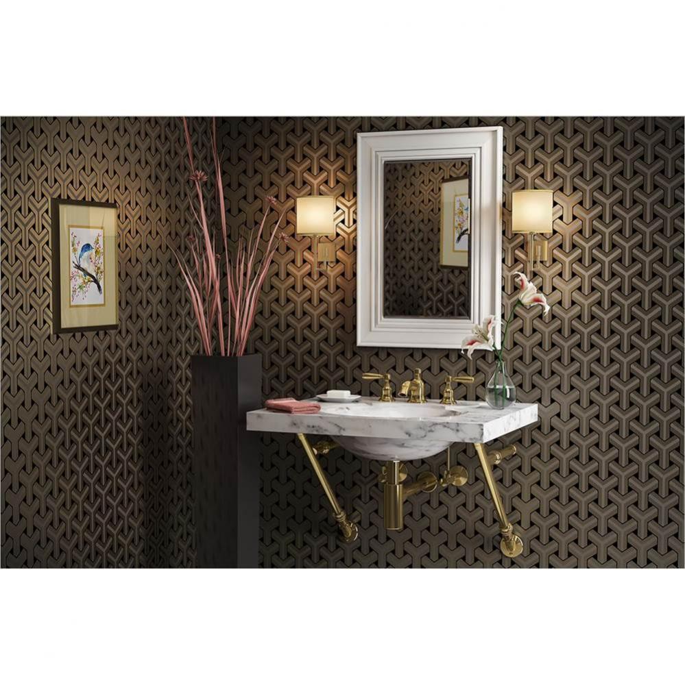Wall Mount Sys Apex - No Collars in PVD