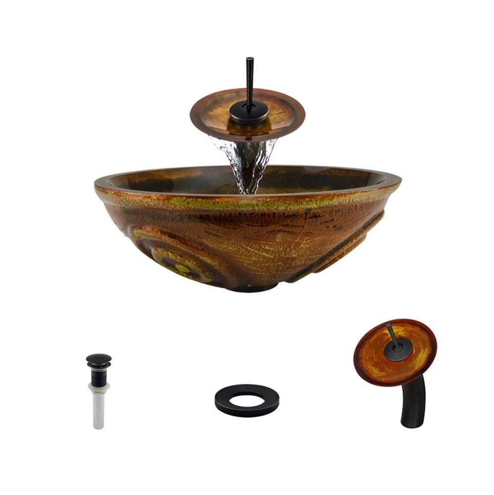 P016-ABR Bathroom Waterfall Faucet