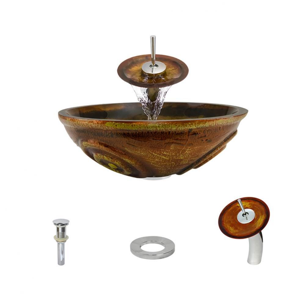 P016-C Bathroom Waterfall Faucet