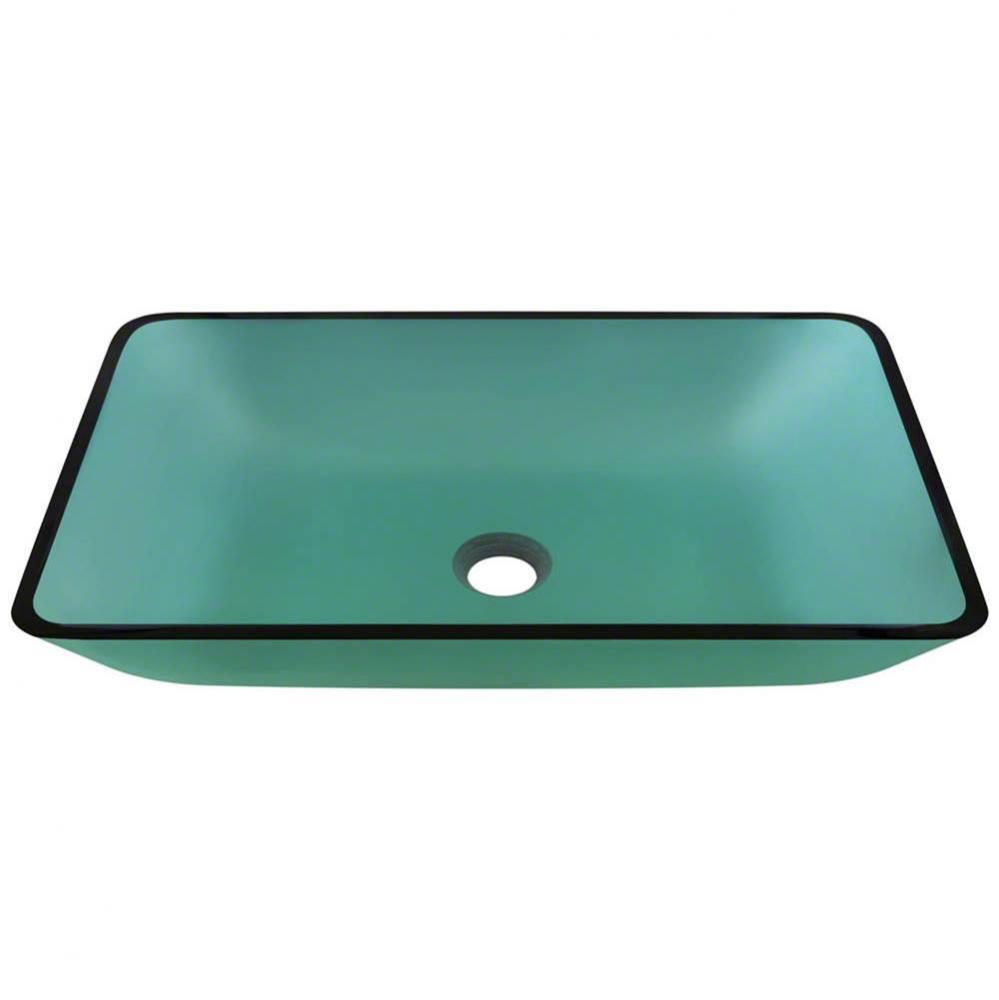 Colored Glass Vessel Bathroom