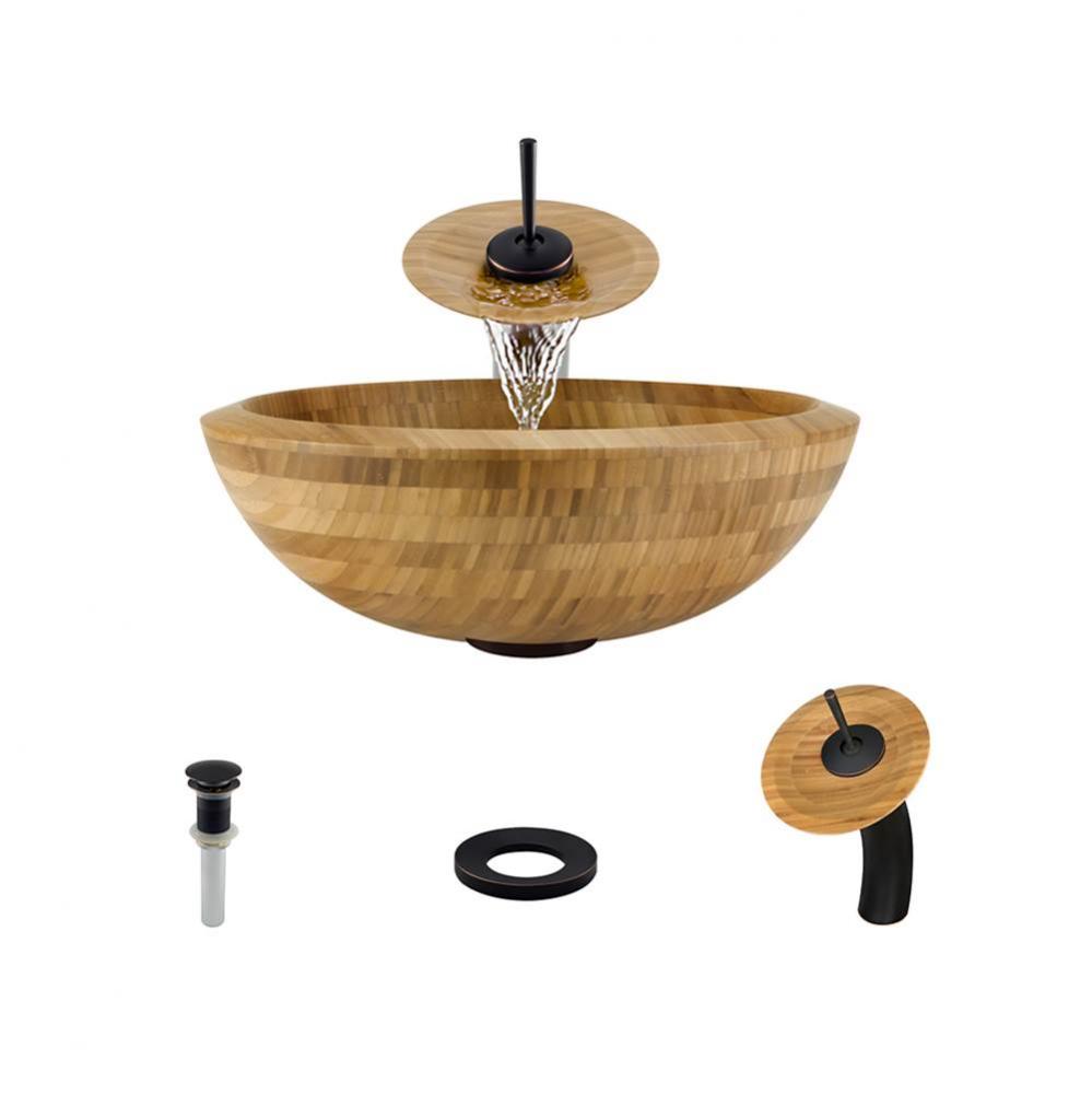 P098-ABR Bathroom Waterfall Faucet