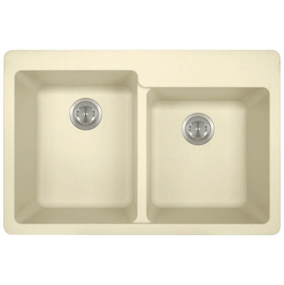 Double Offset Bowl Topmount AstraGranite