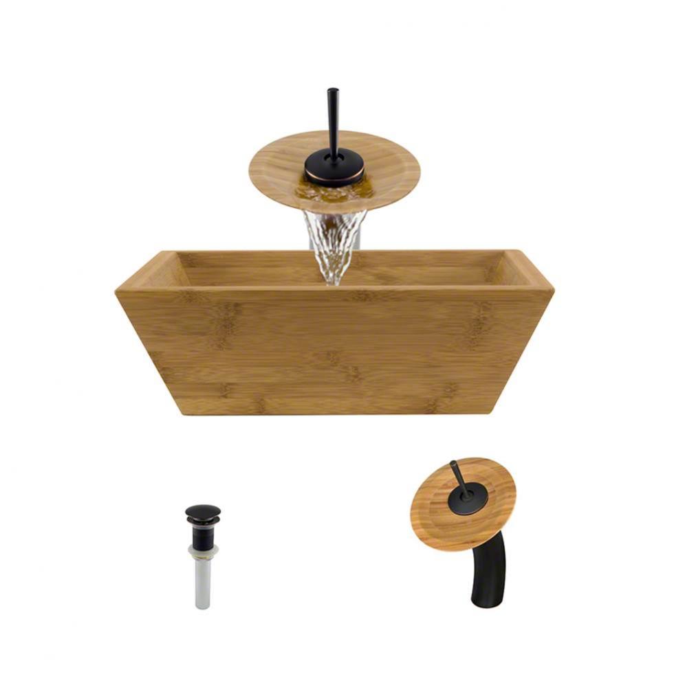 P198-ABR Bathroom Waterfall Faucet