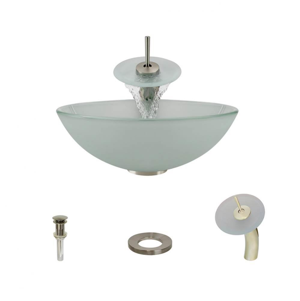 P206-BN Bathroom Waterfall Faucet