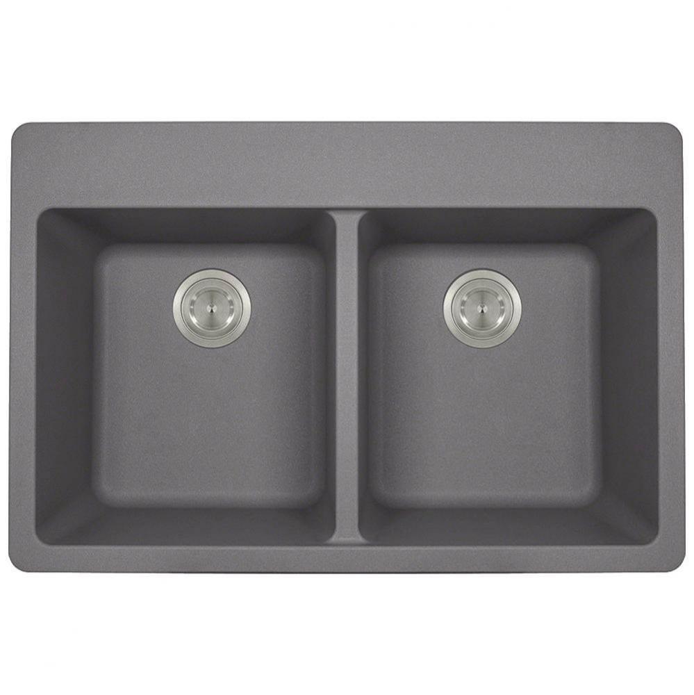 Double Equal Bowl Topmount AstraGranite