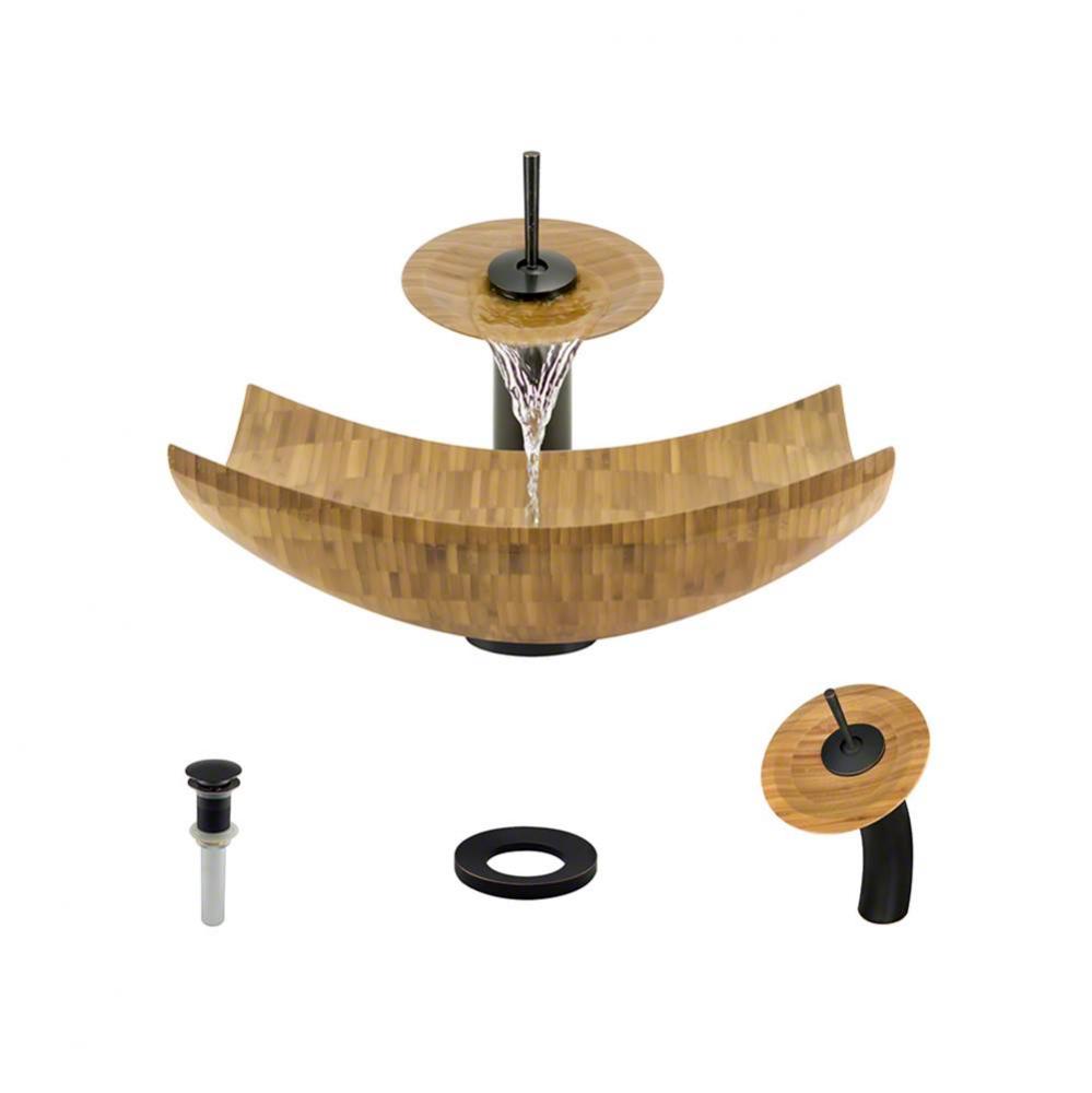 P298-ABR Bathroom Waterfall Faucet