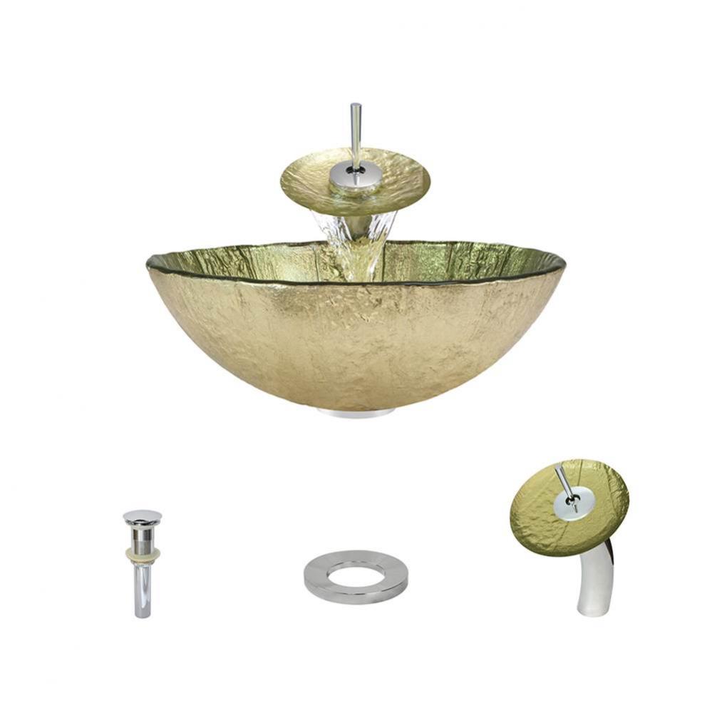 P326-C Bathroom Waterfall Faucet