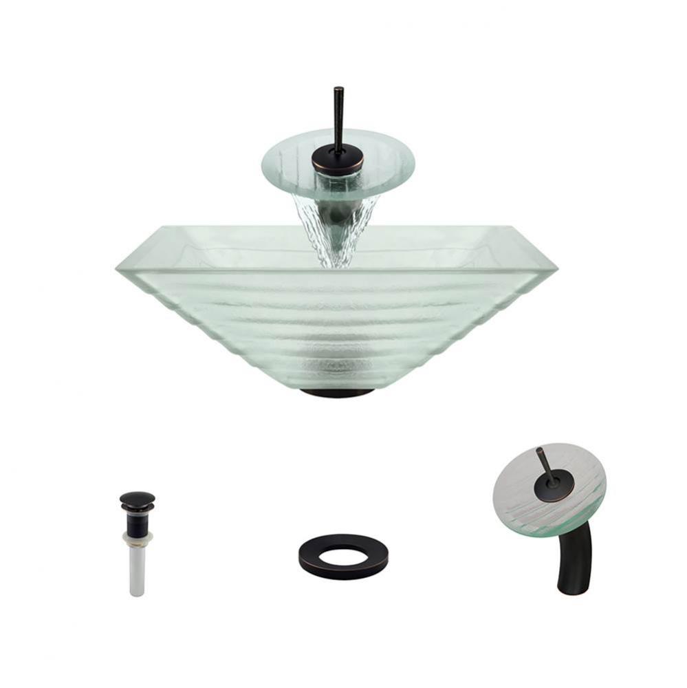 P406-ABR Bathroom Waterfall Faucet