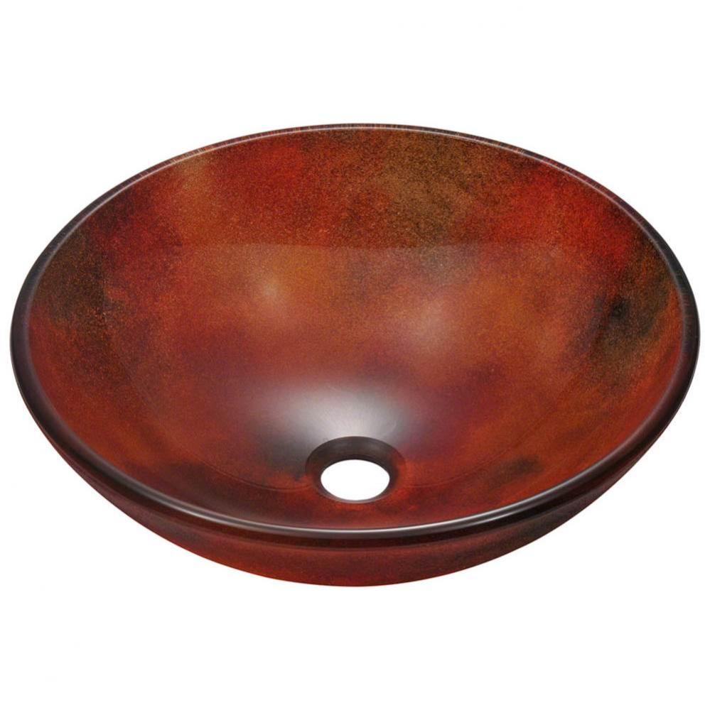 Frosted Glass Vessel