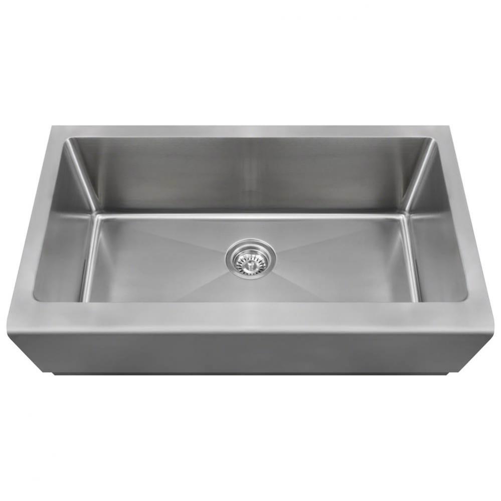 Single Bowl Stainless Steel Apron