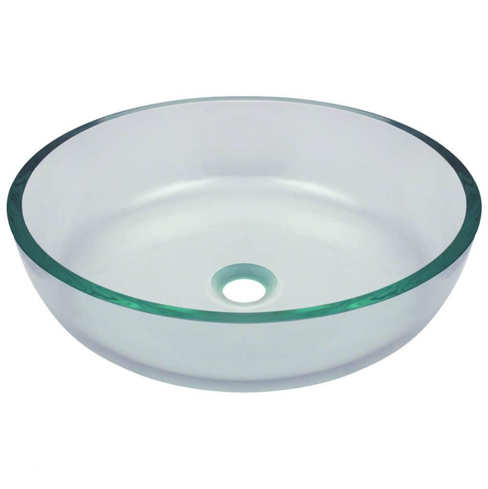 Clear Glass Vessel Bathroom