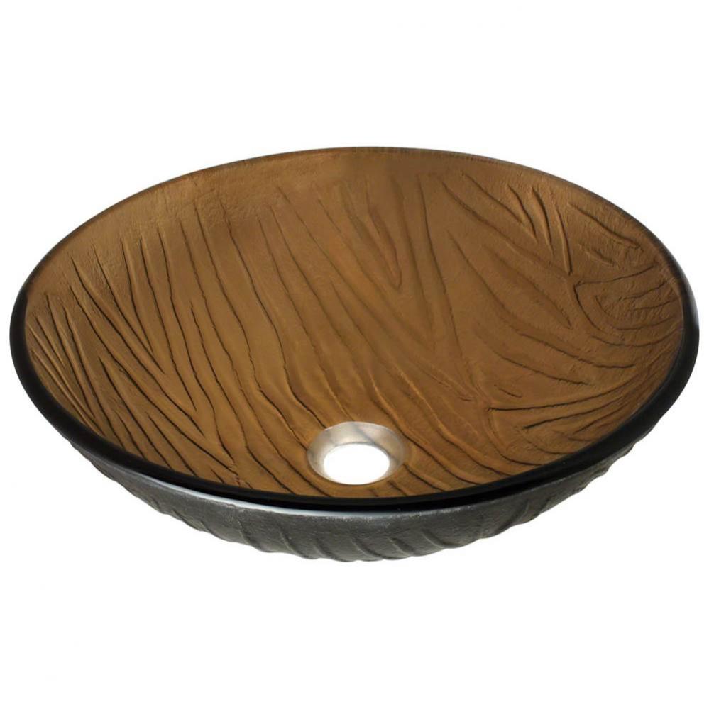 Beach Sand Glass Vessel Bathroom