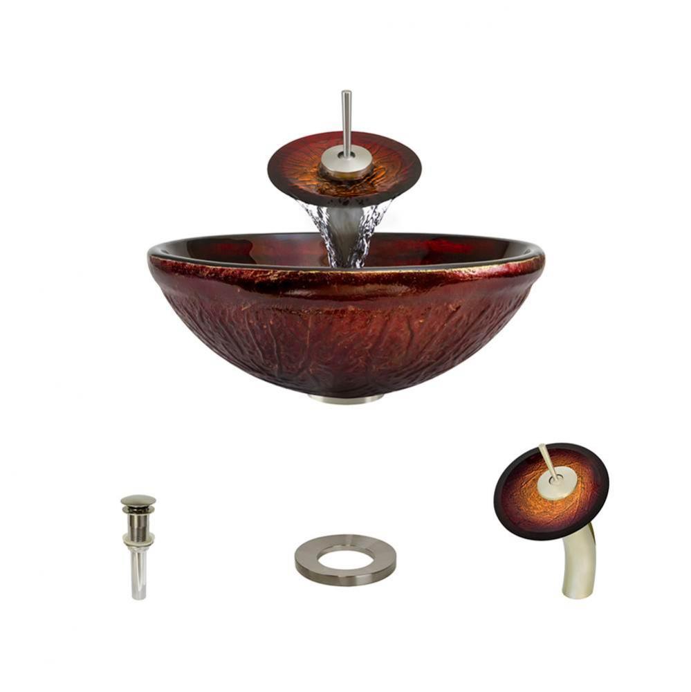 P816-BN Bathroom Waterfall Faucet
