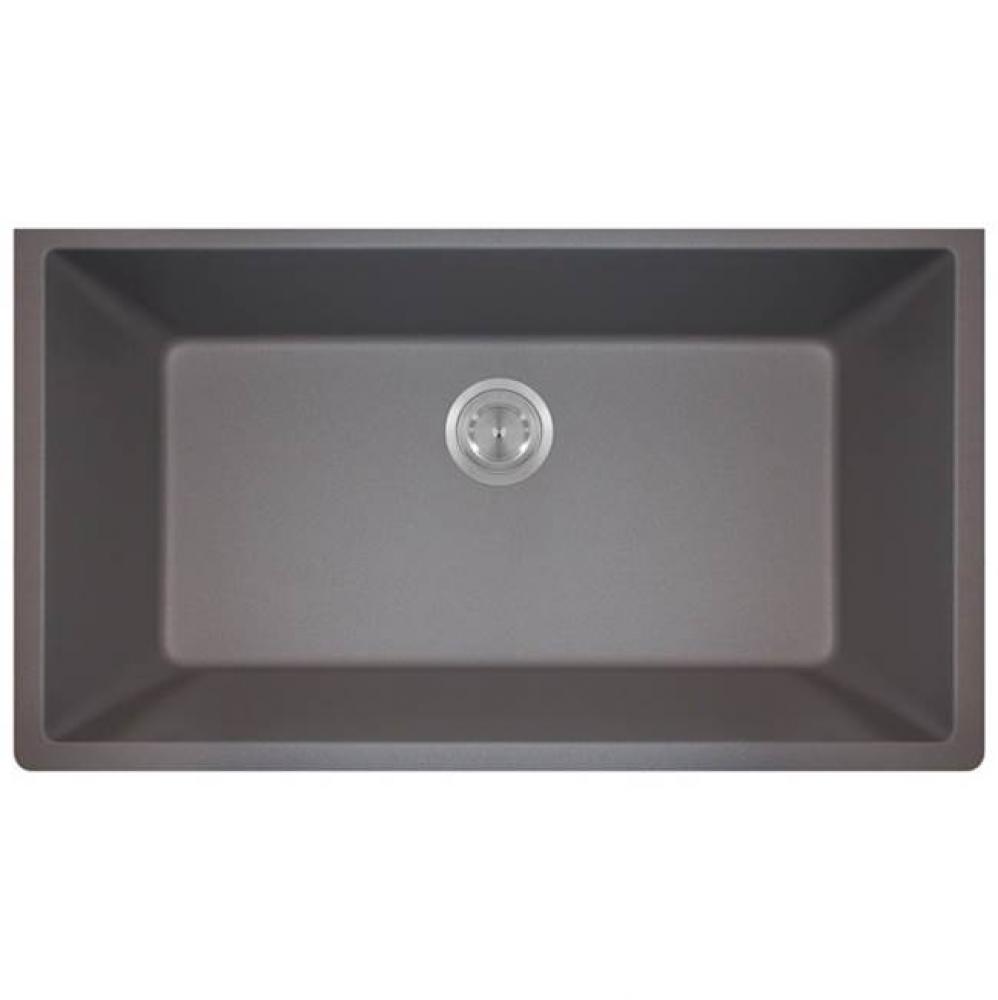 Large Single Bowl Undermount AstraGranite Kitchen