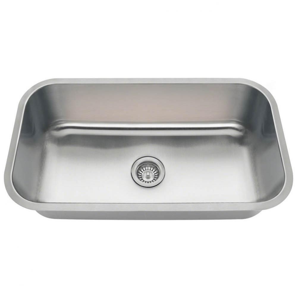 Single Bowl Undermount Stainless Steel