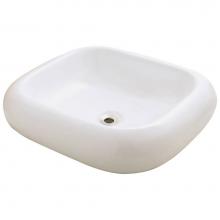 Polaris Sinks P011VB - Pillow Top Porcelain Vessel