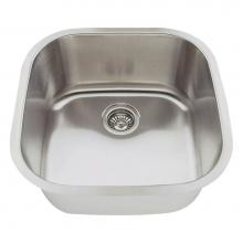 Polaris Sinks P0202-16 - P0202-16 Stainless Steel