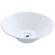 Polaris Sinks P022VW - P022VW Porcelain Vessel