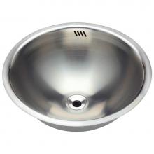 Polaris Sinks P024 - Stainless Steel Bathroom