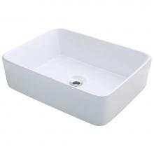 Polaris Sinks P041VW - P041VW Porcelain Vessel