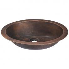 Polaris Sinks P059 - Single Bowl Bronze Bathroom