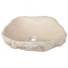 Polaris Sinks P078 - Galaga Beige Marble Vessel
