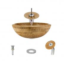 Polaris Sinks P098-C - P098-C Bathroom Waterfall Faucet