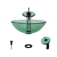 Polaris Sinks P106 E-ABR - P106 Emerald-ABR Bathroom Waterfall Faucet