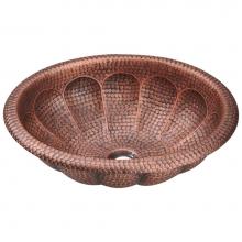 Polaris Sinks P129 - Single Bowl Oval Copper
