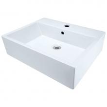 Polaris Sinks P2052VW - Porcelain Vessel