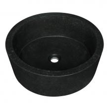 Polaris Sinks P268 - Honed Basalt Vessel