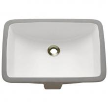 Polaris Sinks P3191UB - Rectangular Porcelain