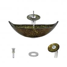 Polaris Sinks P346-C - P346-C Bathroom Waterfall Faucet