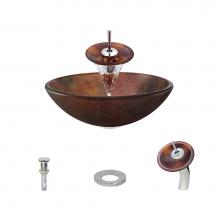 Polaris Sinks P416-C - P416-C Bathroom Waterfall Faucet