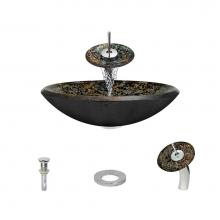 Polaris Sinks P436-C - P436-C Bathroom Waterfall Faucet