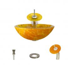 Polaris Sinks P506-BN - P506-BN Bathroom Waterfall Faucet
