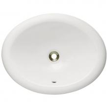 Polaris Sinks P7191OB - Overmount Porcelain Vanity
