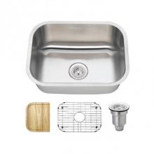 Polaris Sinks P8132-16-ENS - The Polaris P8132 16 Gauge Kitchen