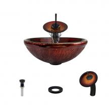 Polaris Sinks P816-ABR - P816-ABR Bathroom Waterfall Faucet