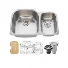Polaris Sinks PL1213-16-ENS - The Polaris PL1213 16 Gauge Kitchen