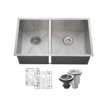 Polaris Sinks POR2233-ENS - The Polaris POR2233 16 Gauge Kitchen