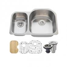Polaris Sinks PR1213-16-ENS - The Polaris PR1213 16 Gauge Kitchen