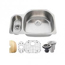 Polaris Sinks PR123-18-ENS - The Polaris PR123 18 Gauge Kitchen