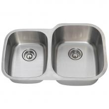 Polaris Sinks PR305-16 - Reverse Offset Stainless Steel