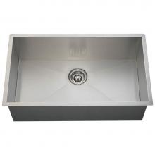 Polaris Sinks PS2233 - Industrial Rectangular Stainless Steel